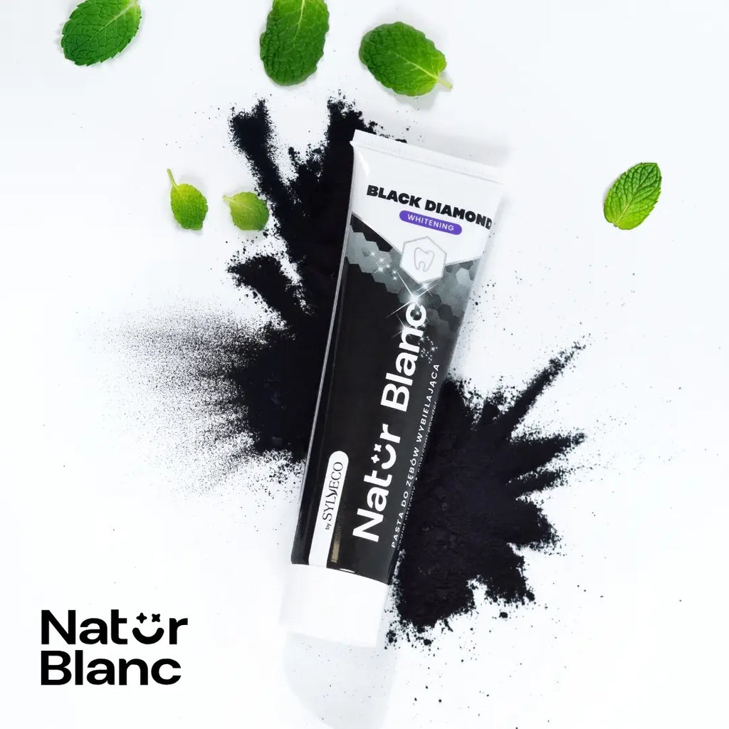 SYLVECO Natur Blanc BLACK DIAMOND Whitening Tandpasta