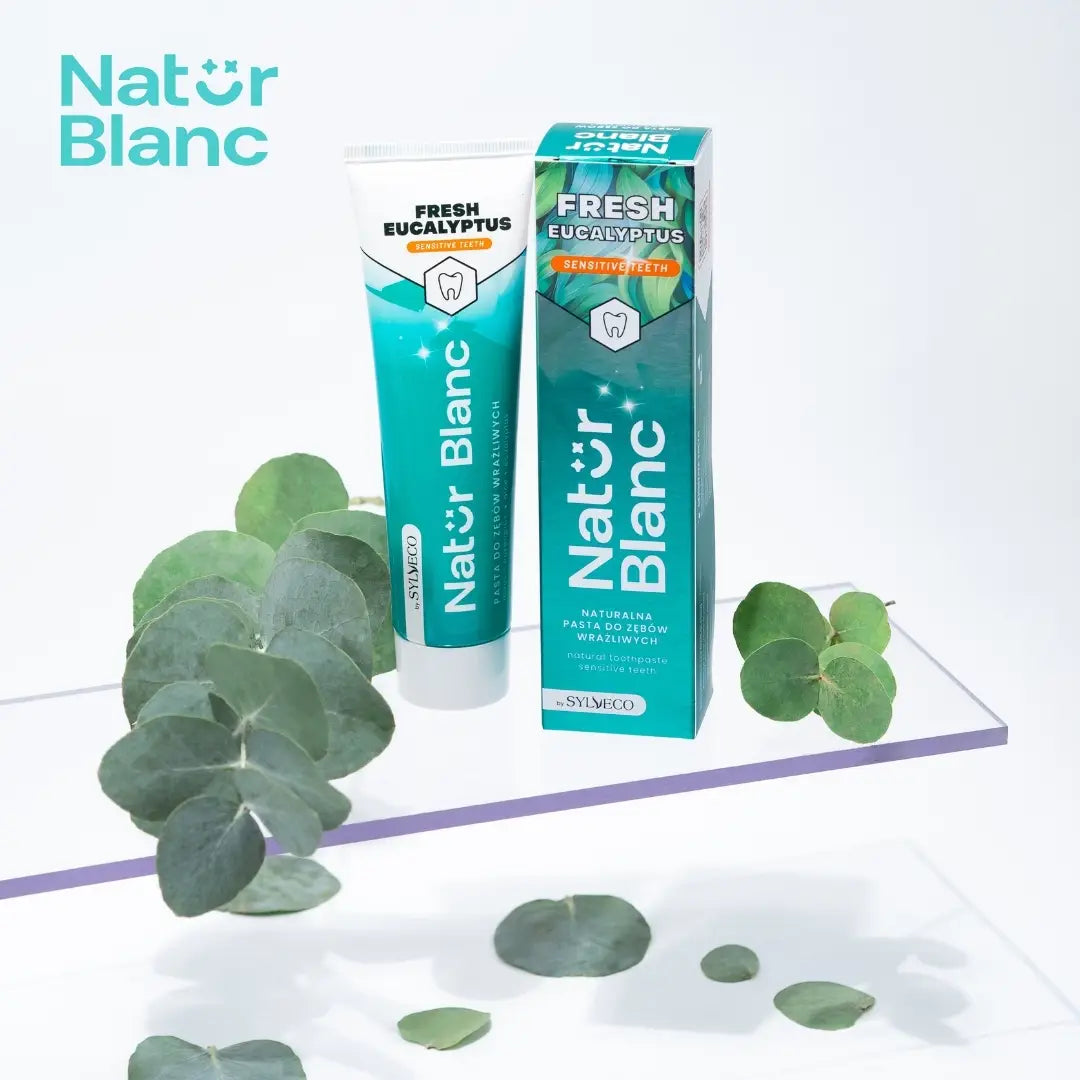 SYLVECO Natur Blanc FRESH EUCALYPTUS tandpasta voor gevoelige tanden