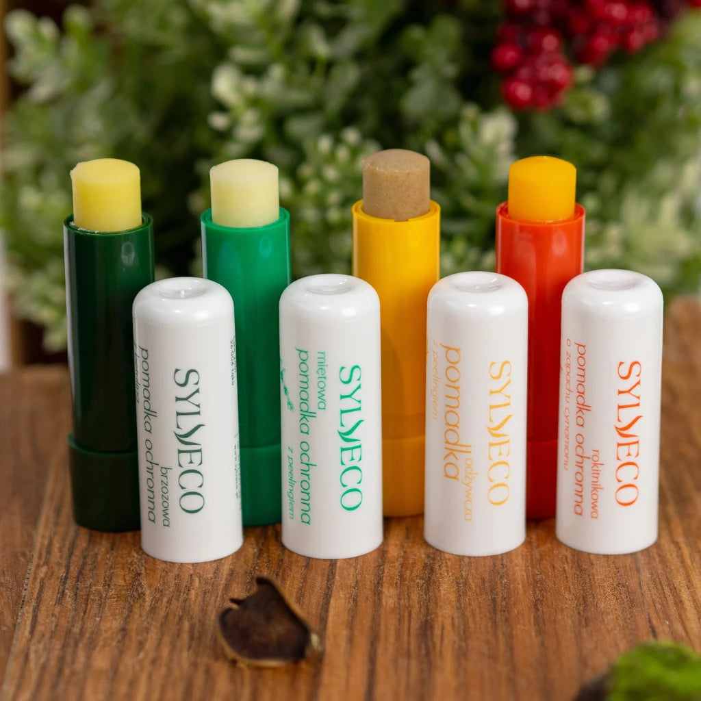 SYLVECO muntlippenstift met afpellen met betuline, voeden en gladmaken