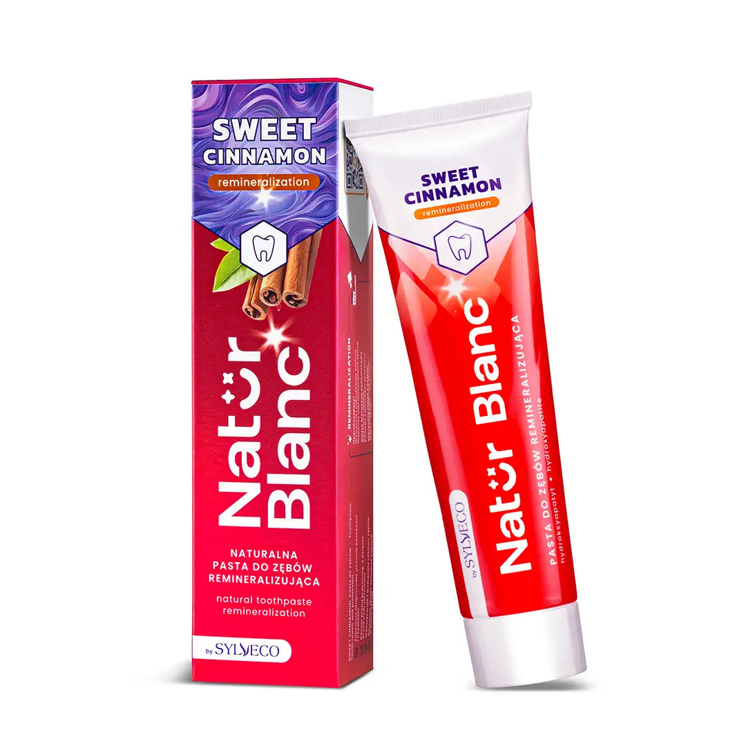SYLVECO Natur Blanc ZOETE KANEEL Remineraliserende tandpasta
