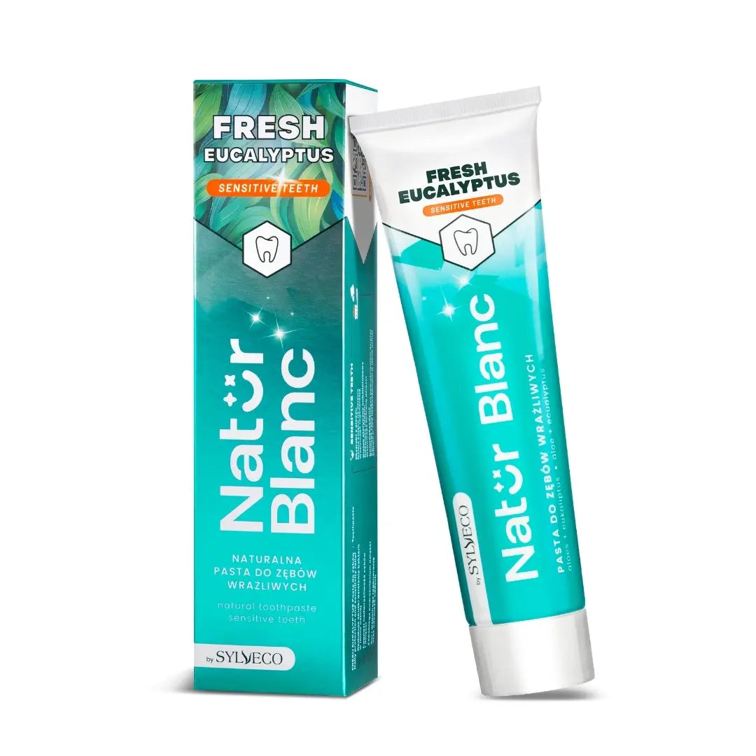 SYLVECO Natur Blanc FRESH EUCALYPTUS tandpasta voor gevoelige tanden